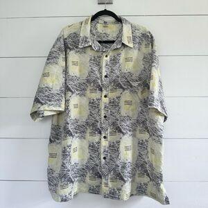 Marithe Francois Girbaud Logo Men’s 3XL Short Sleeve Button Down